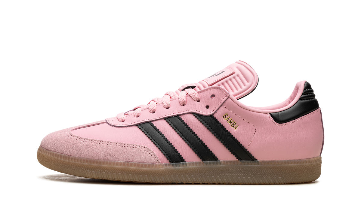 Overkicks - Adidas Samba Inter Miami CF Messi Pink (IH8158) - vista lateral