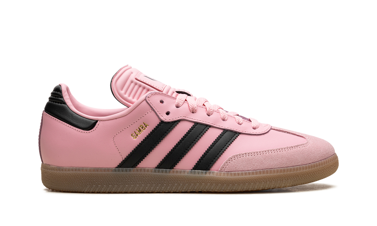 Overkicks - Adidas Samba Inter Miami CF Messi Pink (IH8158) - detalle talón