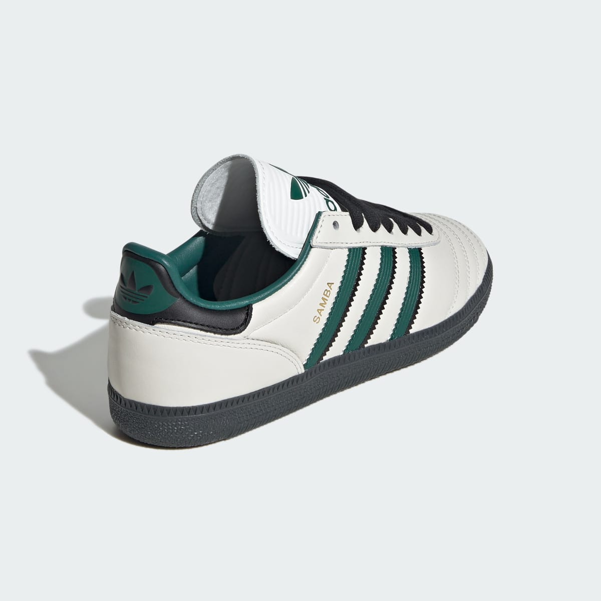 Overkicks - Adidas Samba JP Core White Collegiate Green Carbon (GS) (JQ1323) - imagen 5