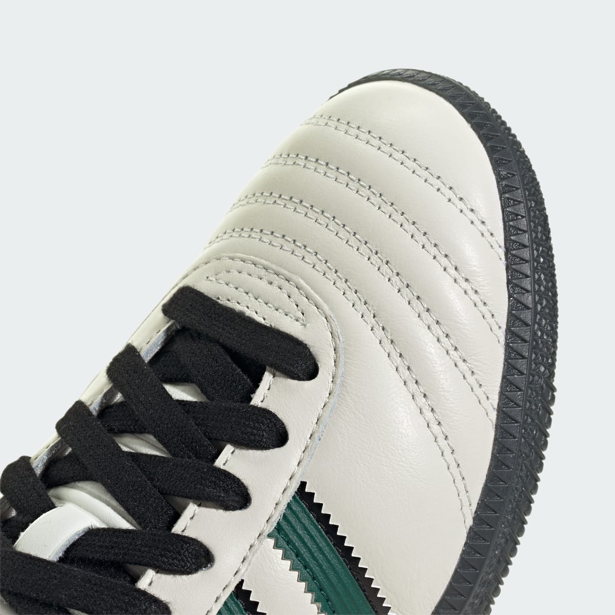 Overkicks - Adidas Samba JP Core White Collegiate Green Carbon (GS) (JQ1323) - imagen 8