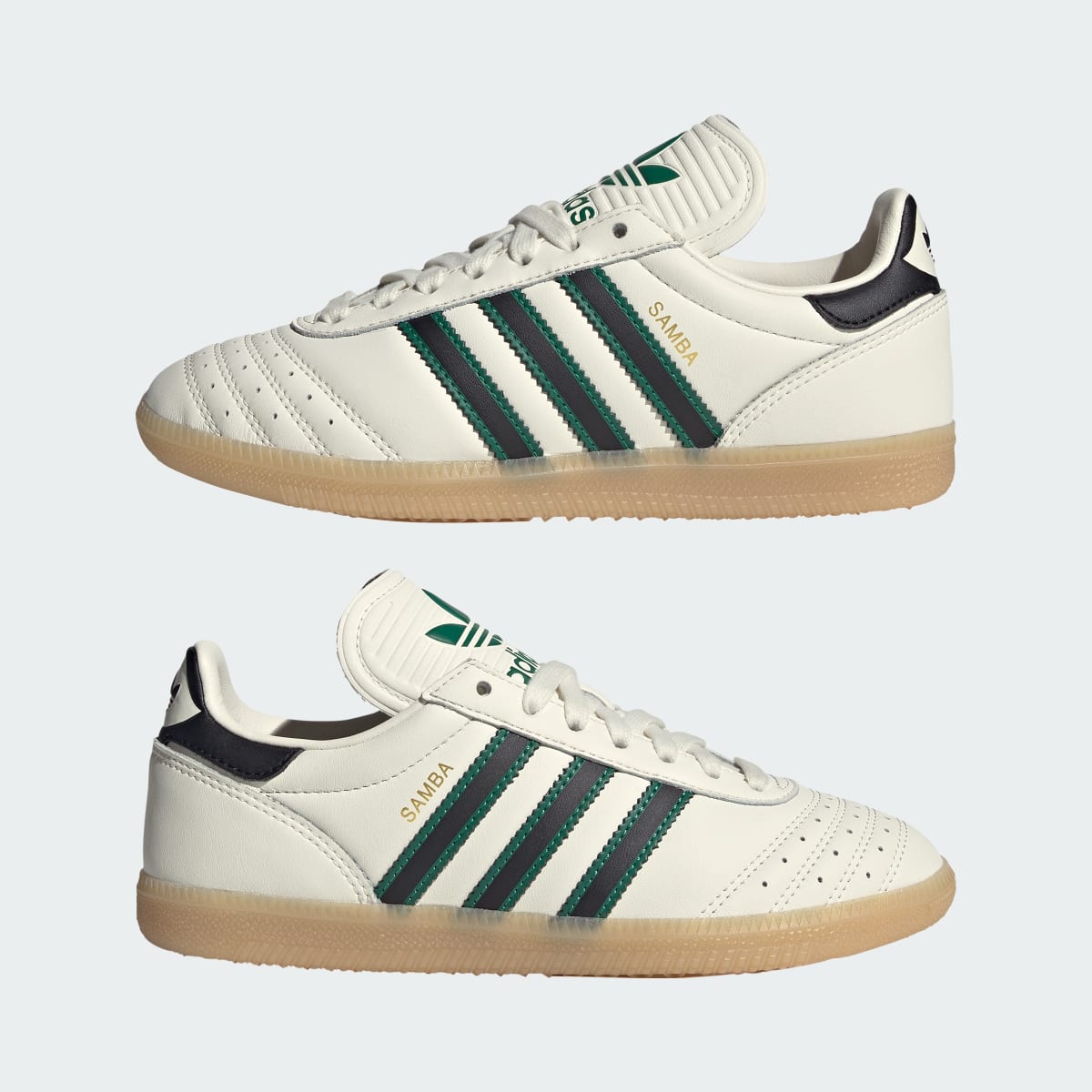 Overkicks - Adidas Samba JP Off White Black Gum (GS) (JP9528) - imagen 7