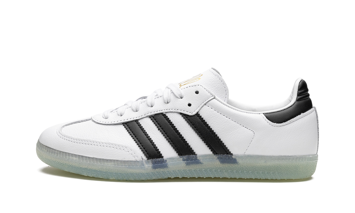 Overkicks - Adidas Samba Jason Dill White Black (GZ4730) - vista lateral