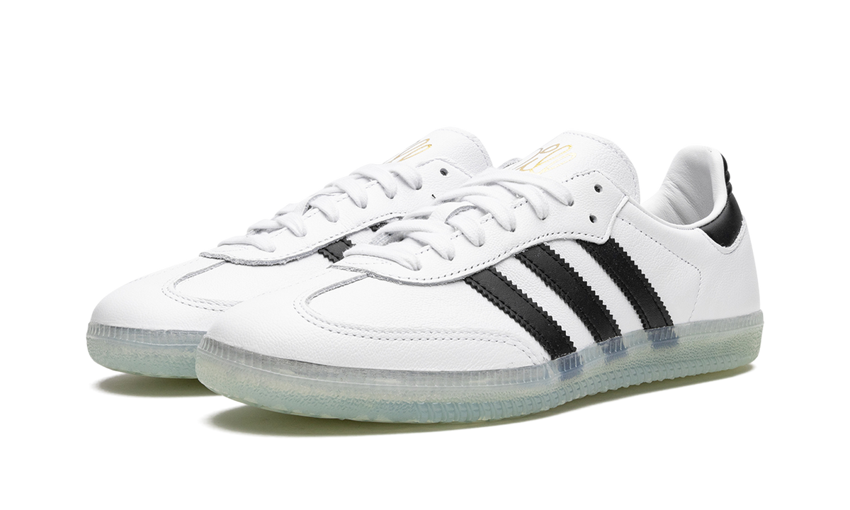 Overkicks - Adidas Samba Jason Dill White Black (GZ4730) - vista trasera