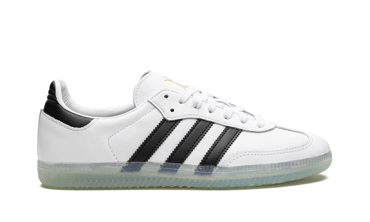 Overkicks - Adidas Samba Jason Dill White Black (GZ4730) - detalle talón