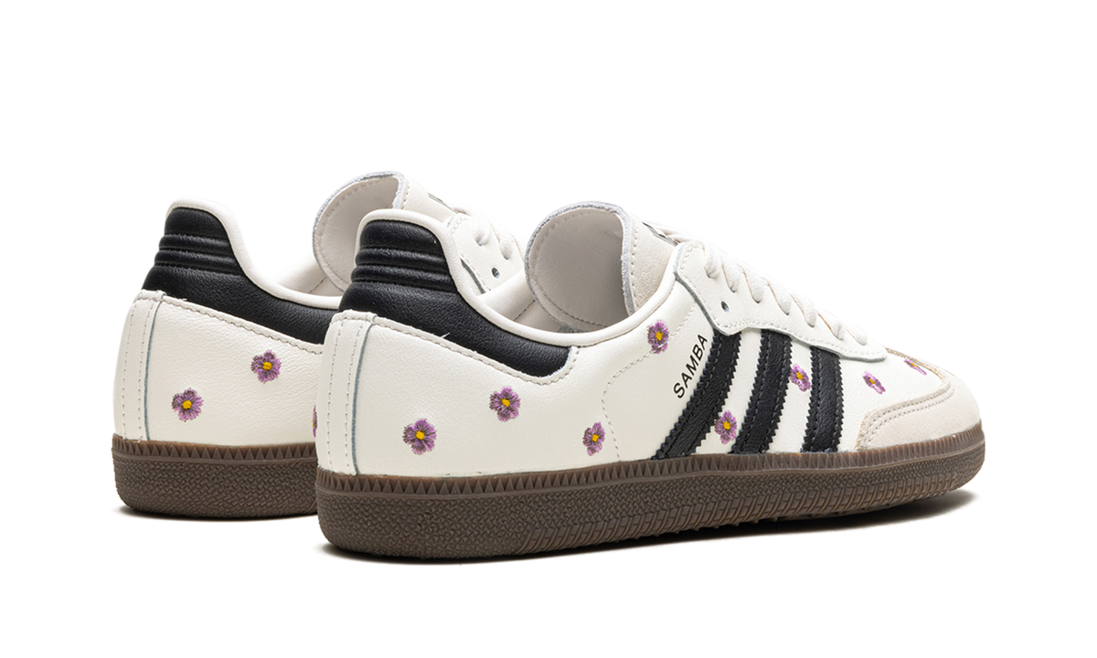 Overkicks - Adidas Samba Light Purple Floral (IF4398) - par completo