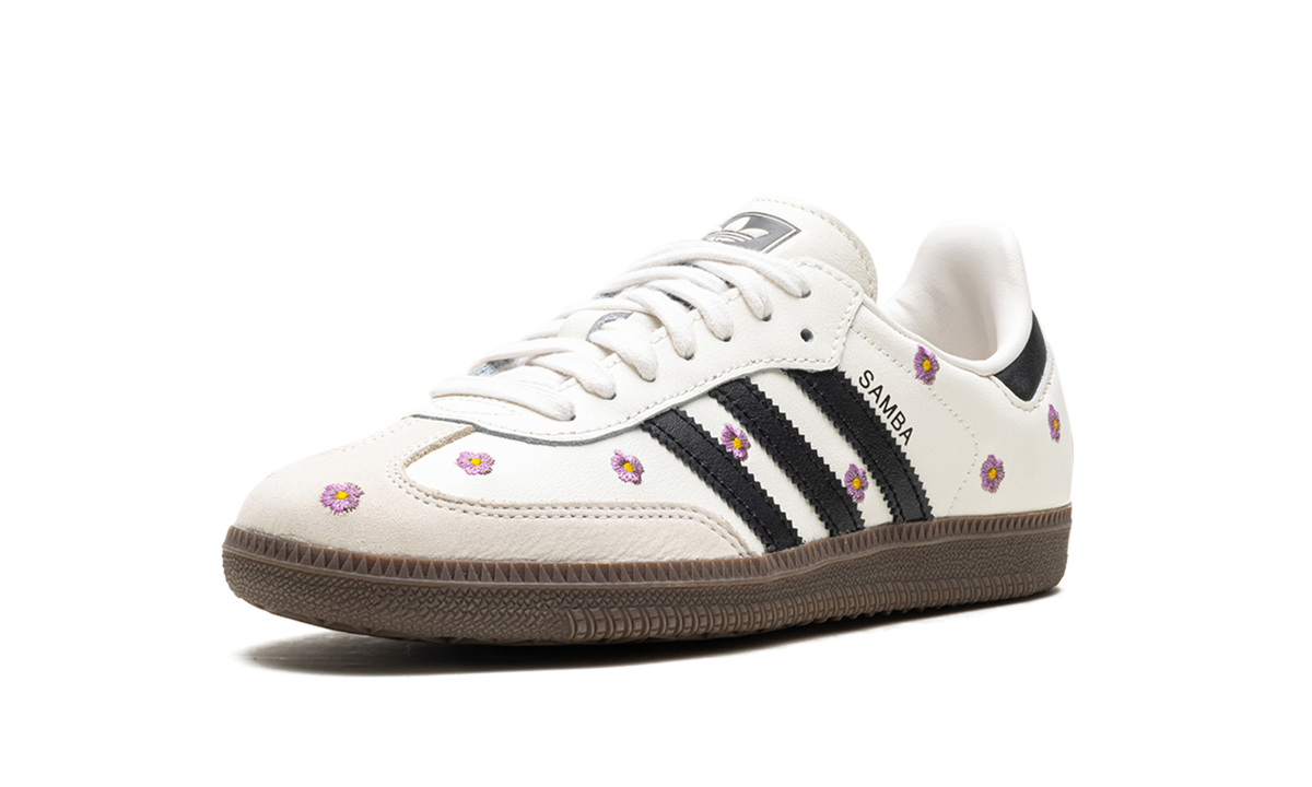 Overkicks - Adidas Samba Light Purple Floral (IF4398) - detalle suela