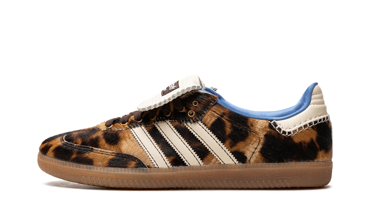 Overkicks - Adidas Samba Nylon Wales Bonner Dark Brown (IE0578) - vista lateral