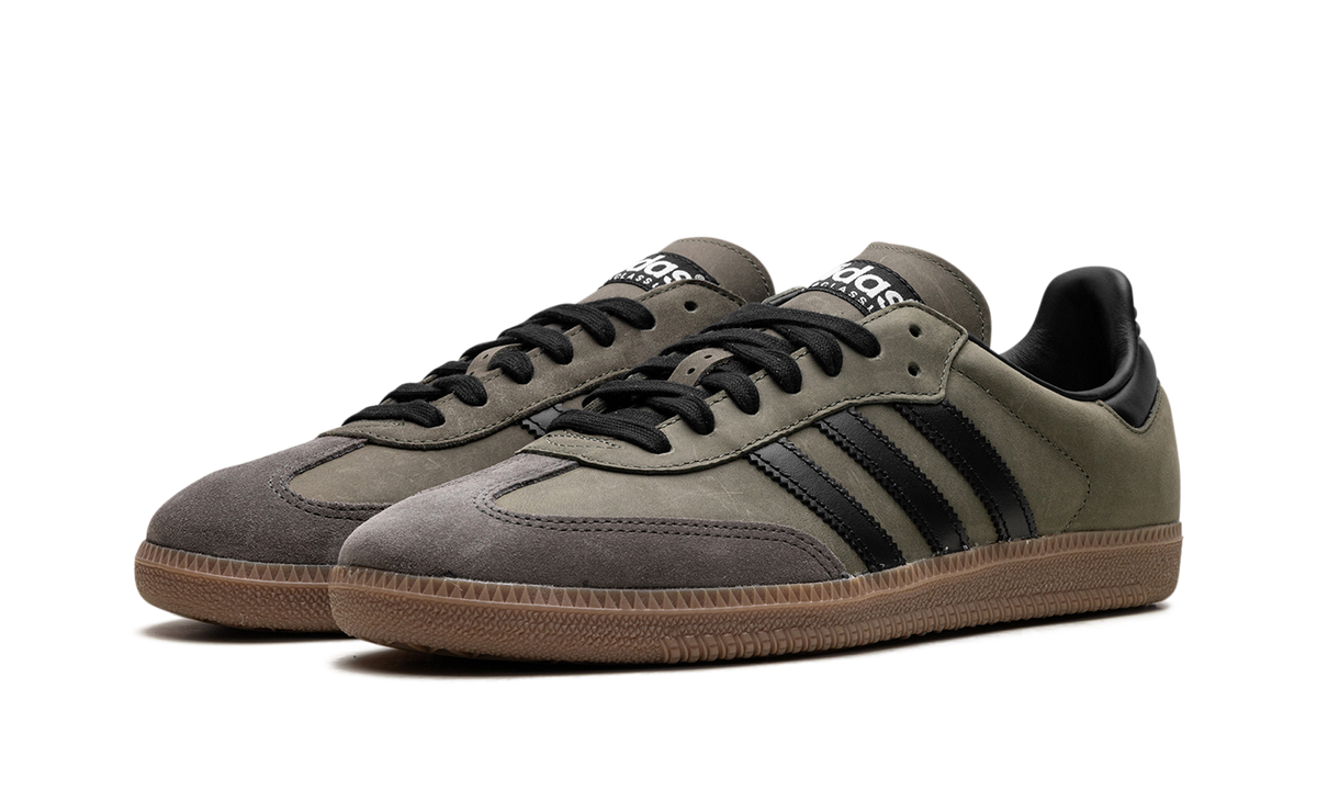 Overkicks - Adidas Samba OG Base Green (IE9163) - vista trasera