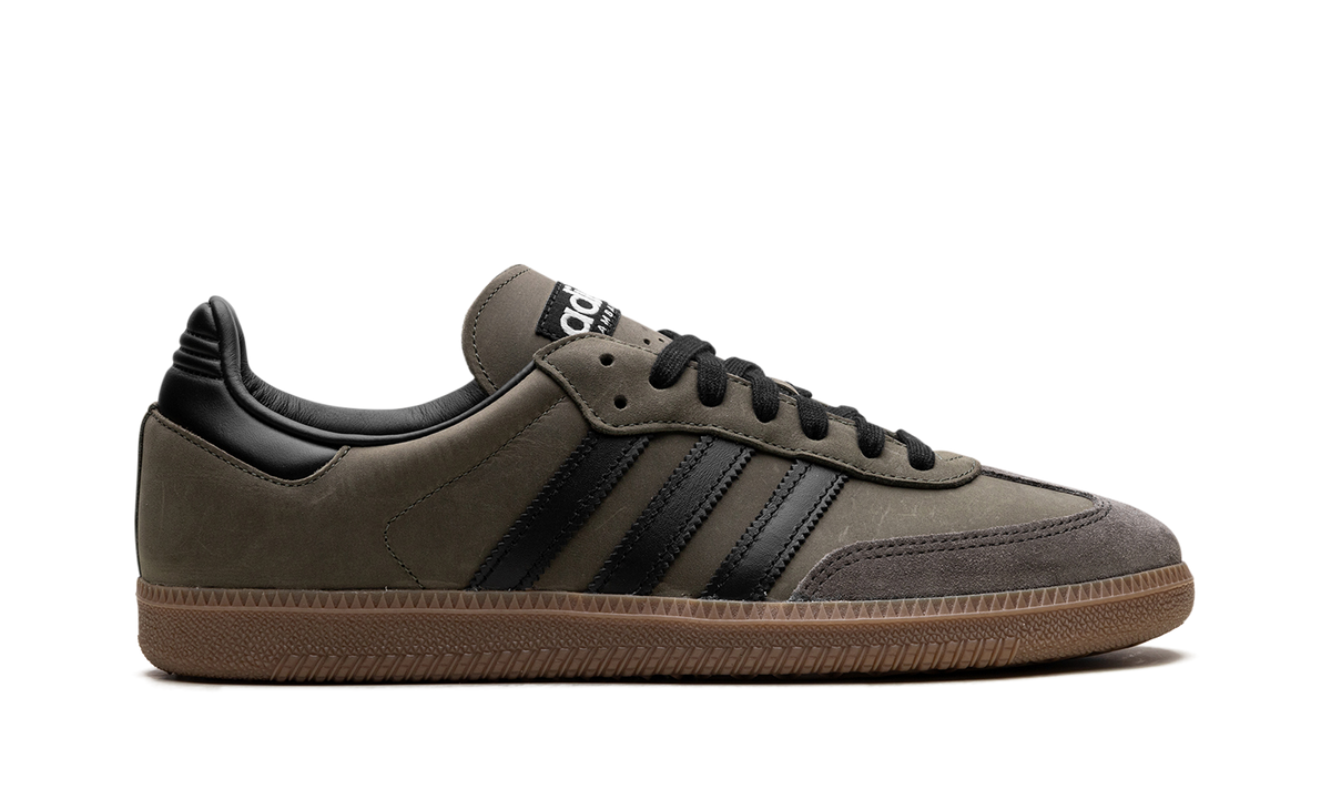 Overkicks - Adidas Samba OG Base Green (IE9163) - detalle talón