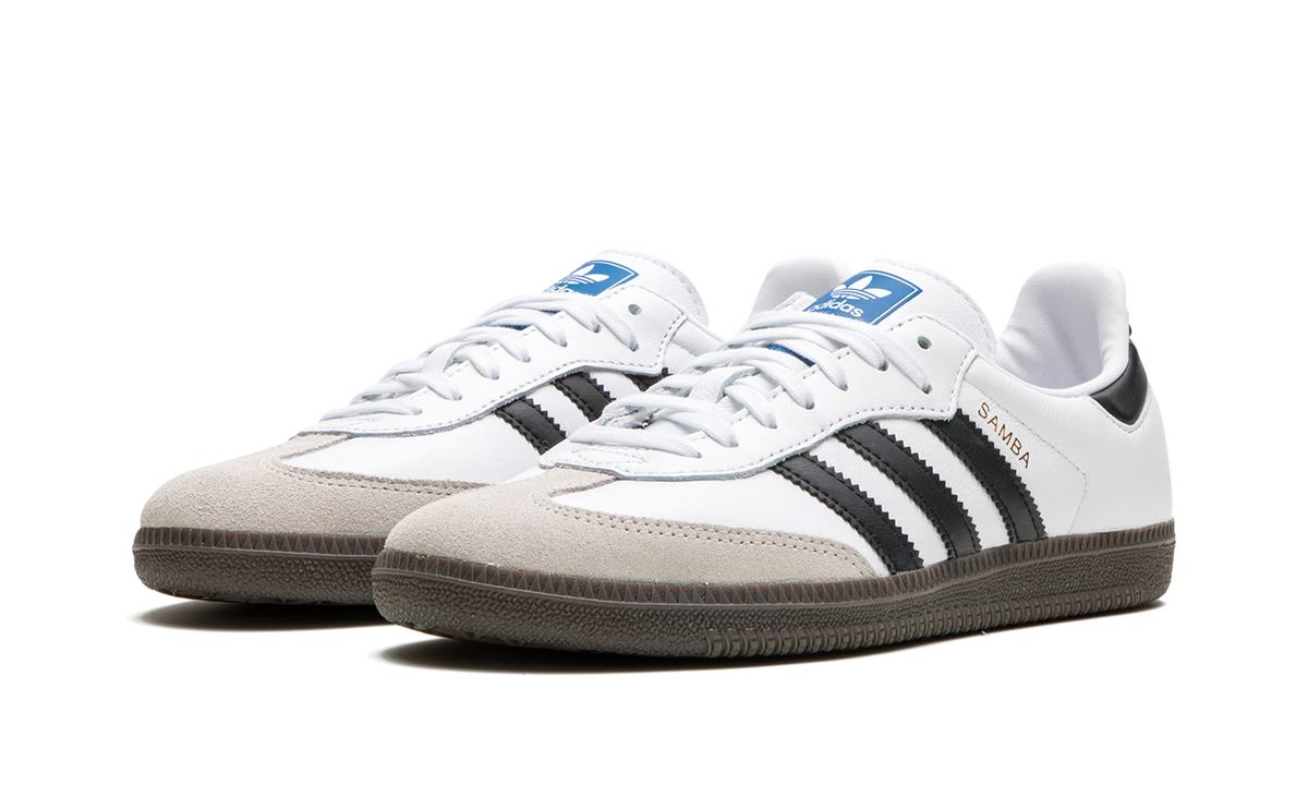 Overkicks - Adidas Samba OG Cloud White Core Black (IE3675) - vista trasera