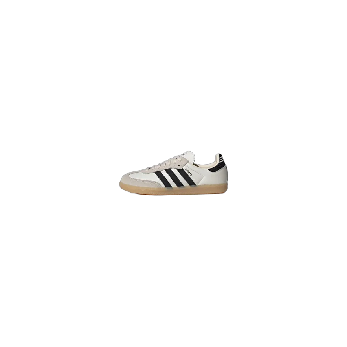 Overkicks - Adidas Samba OG Cloud White Core Black Gum (IH6820) - vista lateral