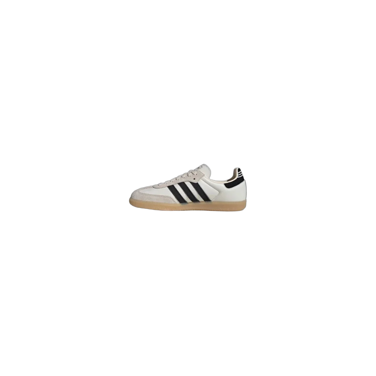 Overkicks - Adidas Samba OG Cloud White Core Black Gum (IH6820) - detalle talon