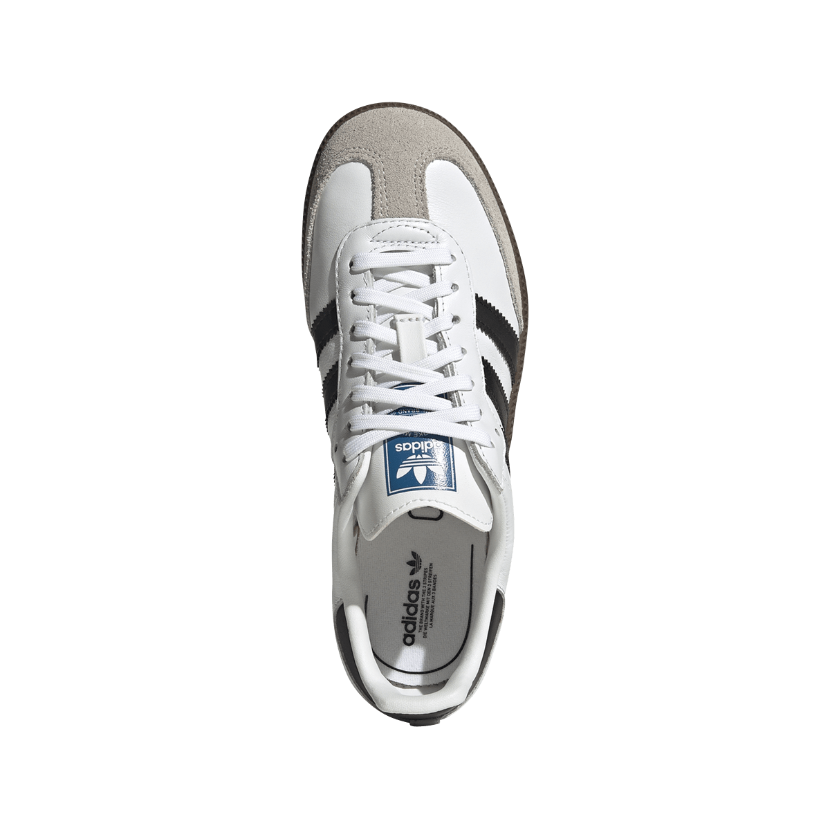 Overkicks - Adidas Samba OG Cloud White Core Black Gum (PS) (IE3677) - imagen 3