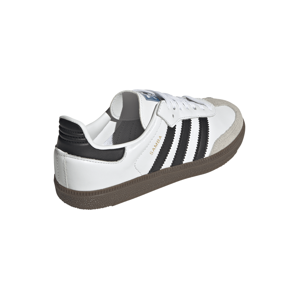 Overkicks - Adidas Samba OG Cloud White Core Black Gum (PS) (IE3677) - imagen 5