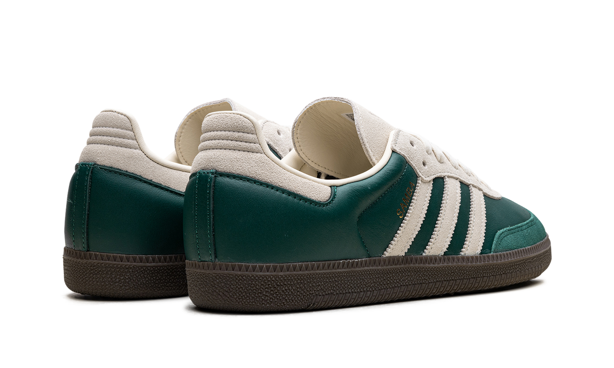 Overkicks - Adidas Samba OG Collegiate Green Cream White (JI3215) - par completo