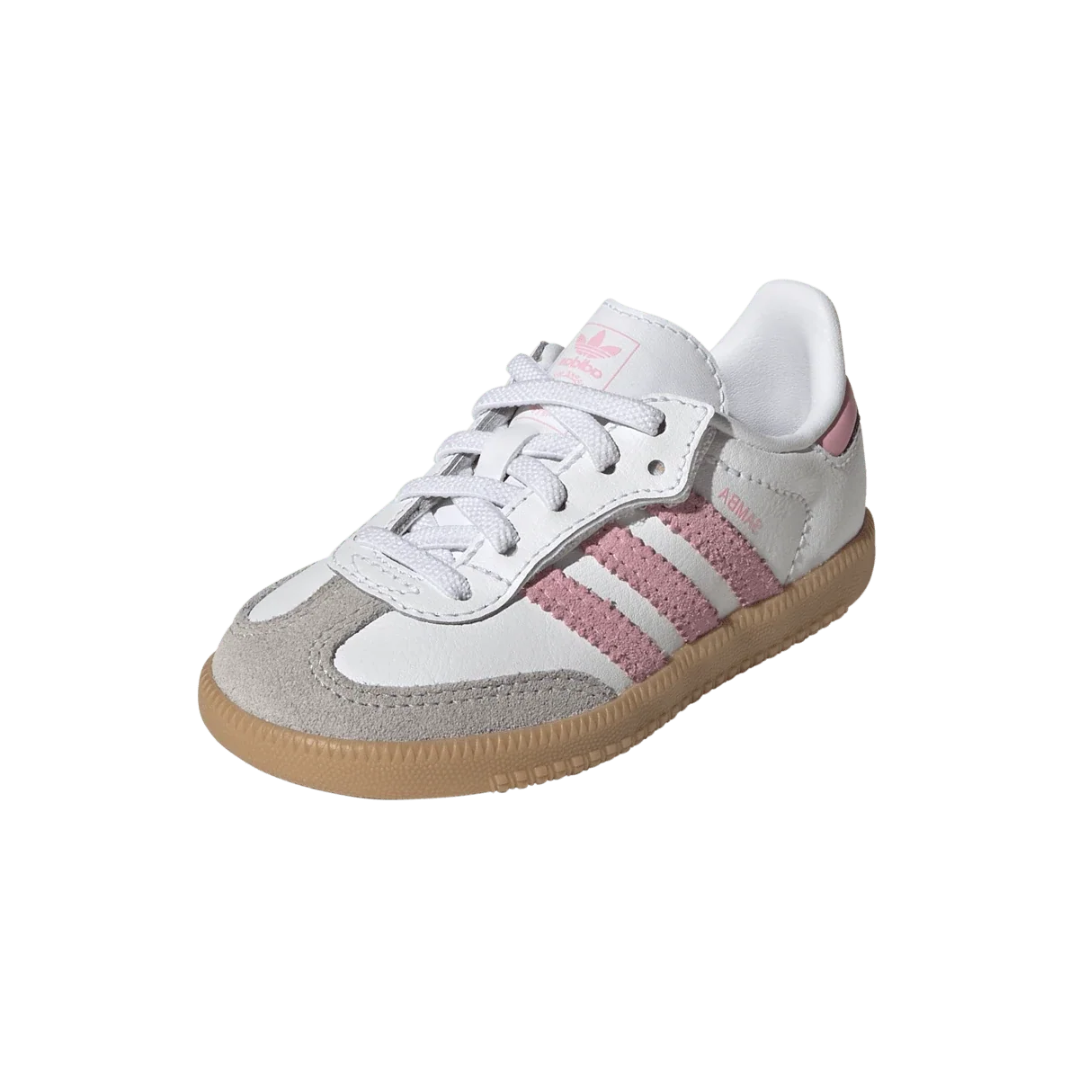 Overkicks - Adidas Samba OG Comfort Closure White Light Pink Gum (TD) (JQ2028) - imagen 2