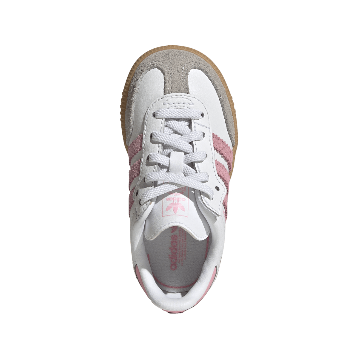 Overkicks - Adidas Samba OG Comfort Closure White Light Pink Gum (TD) (JQ2028) - imagen 3