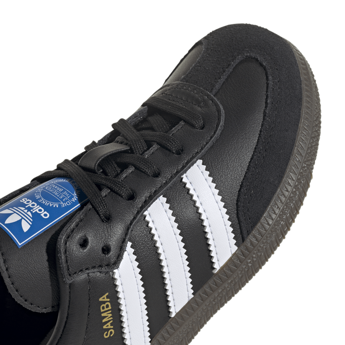 Overkicks - Adidas Samba OG Core Black Cloud White Gum (PS) (IE3678) - imagen 8