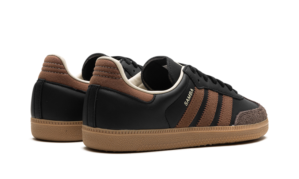 Overkicks - Adidas Samba OG Core Black Preloved Brown (IE9123) - par completo
