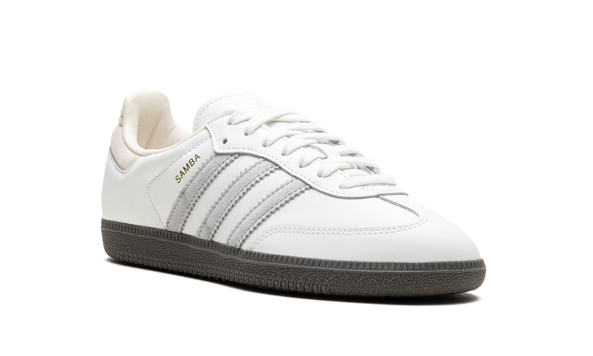 Overkicks - Adidas Samba OG Core White Grey (IH4880) - detalle lateral interior