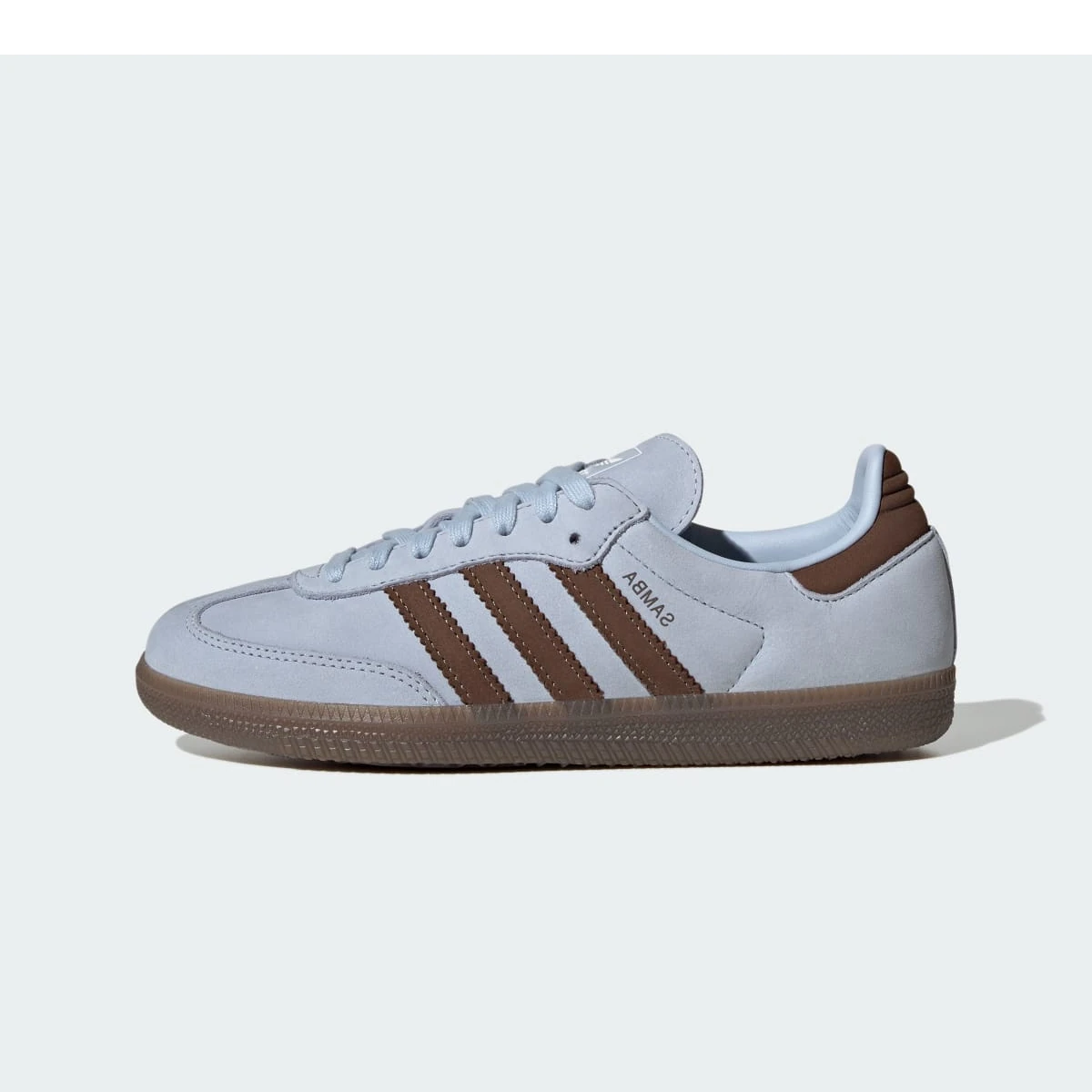 Overkicks - Adidas Samba OG Crystal Sky Earth Strata (IH9167) - vista lateral