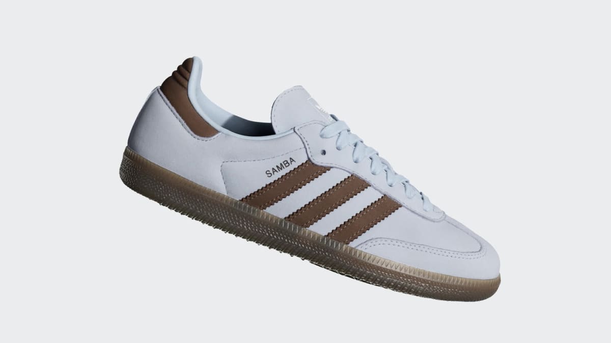 Overkicks - Adidas Samba OG Crystal Sky Earth Strata (IH9167) - par completo