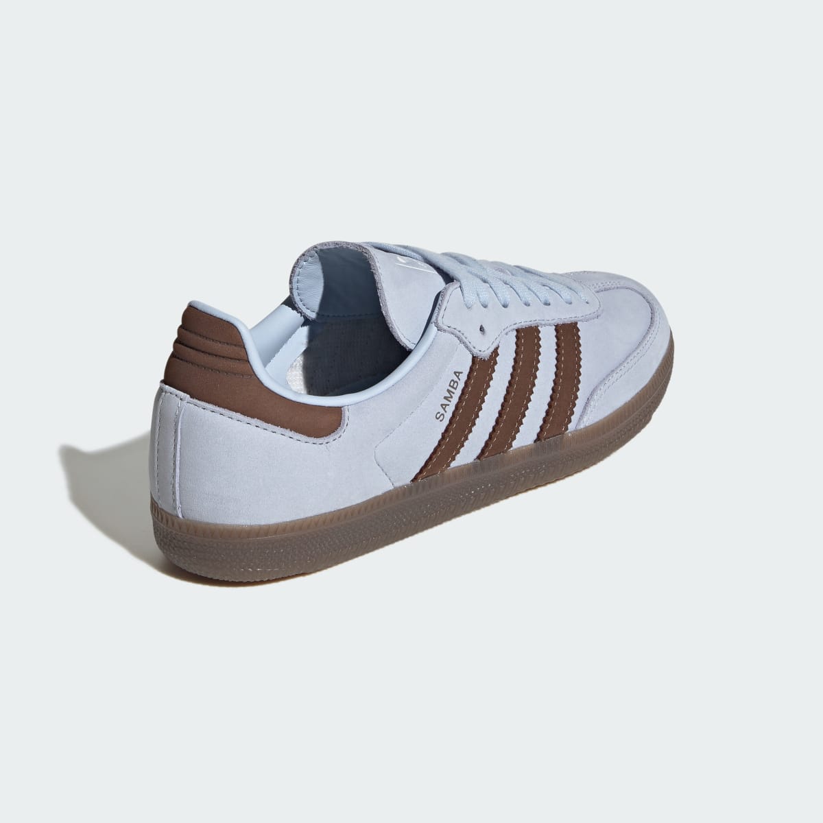 Overkicks - Adidas Samba OG Crystal Sky Earth Strata (IH9167) - detalle talón