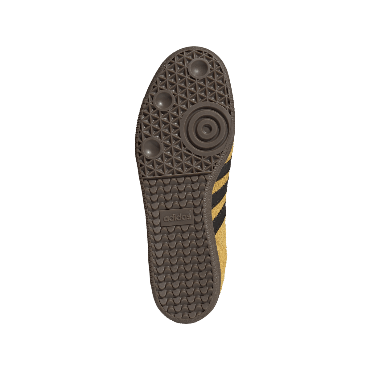 Overkicks - Adidas Samba OG EQT Yellow Black (IH4385) - detalle suela