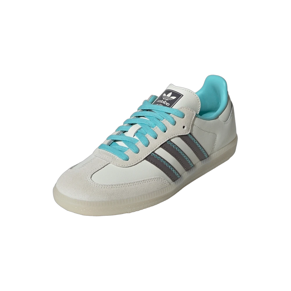 Overkicks - Adidas Samba OG Easy Mint Charcoal (IG6048) - vista trasera
