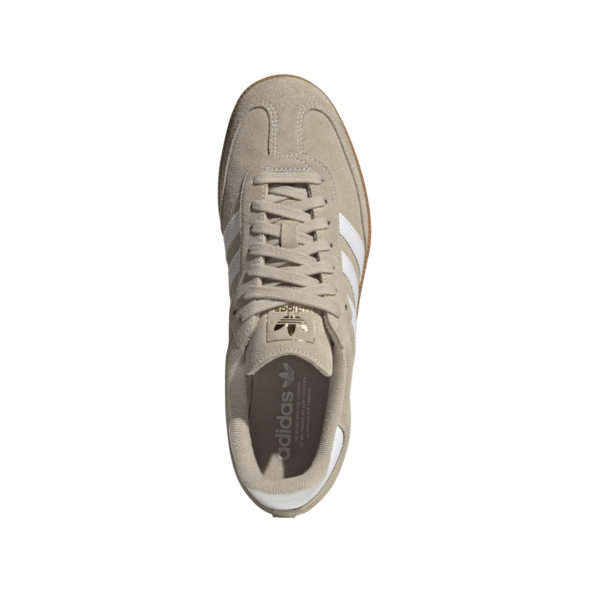 Overkicks - Adidas Samba OG Khaki White Gum (KK2272) - par completo