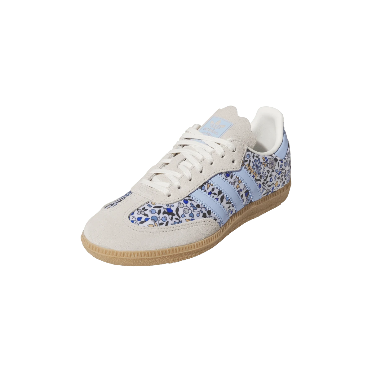 Overkicks - Adidas Samba OG Liberty London Blue Floral (JP8080) - vista trasera