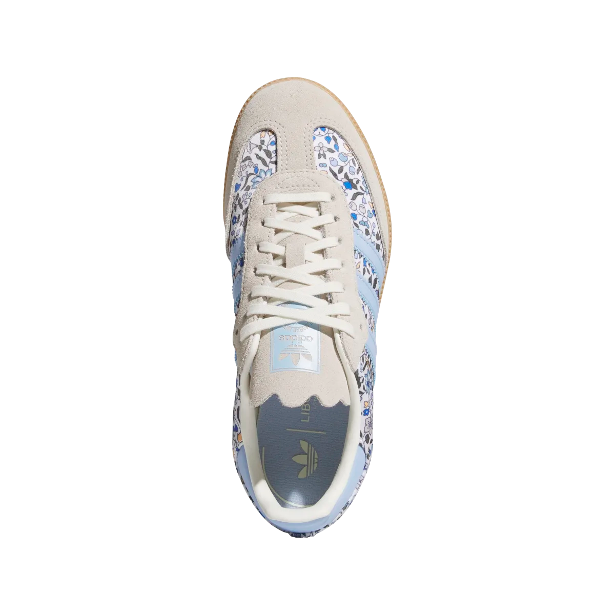 Overkicks - Adidas Samba OG Liberty London Blue Floral (JP8080) - par completo