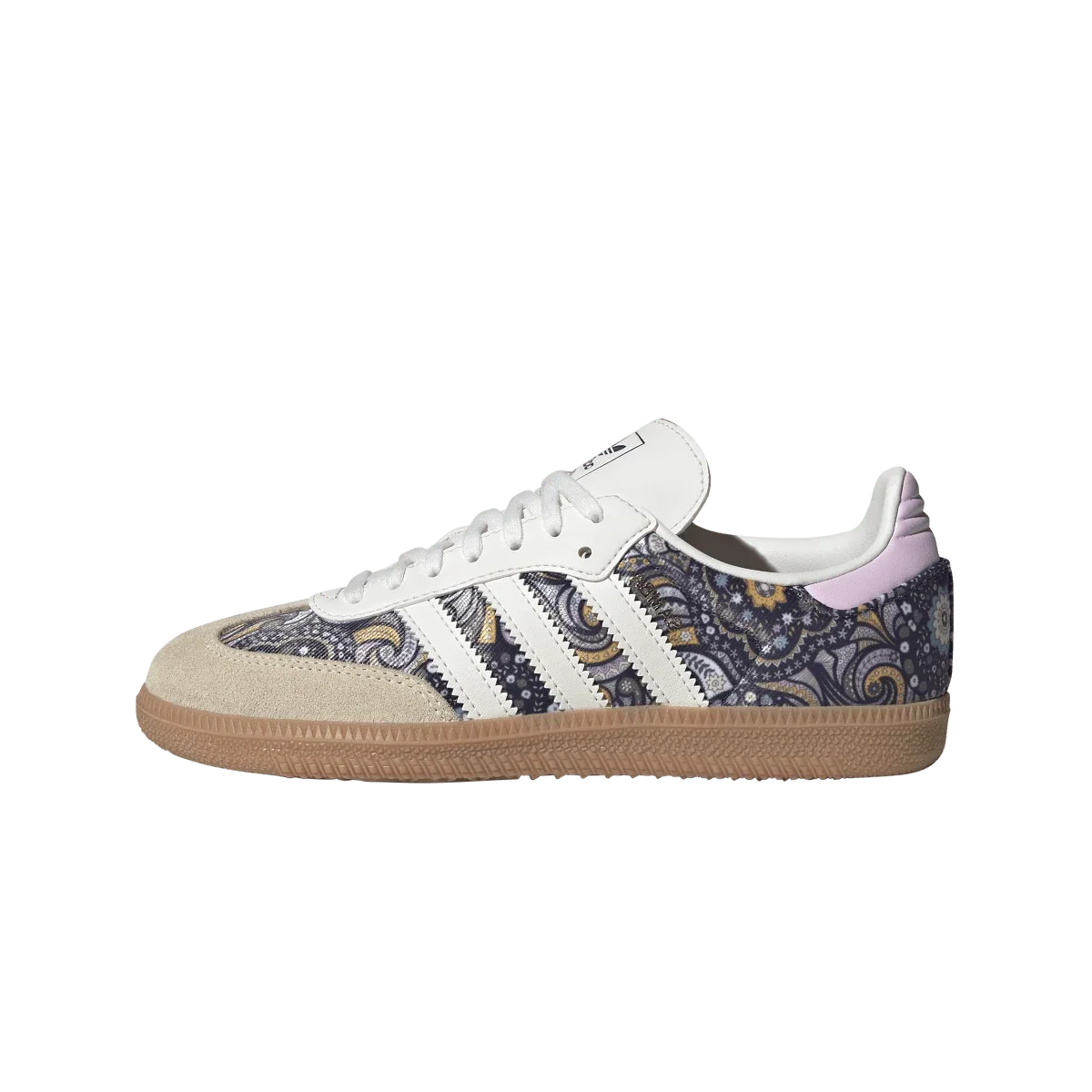 Overkicks - Adidas Samba OG Liberty London Orchid Fusion (GS) (KK2358) - vista lateral