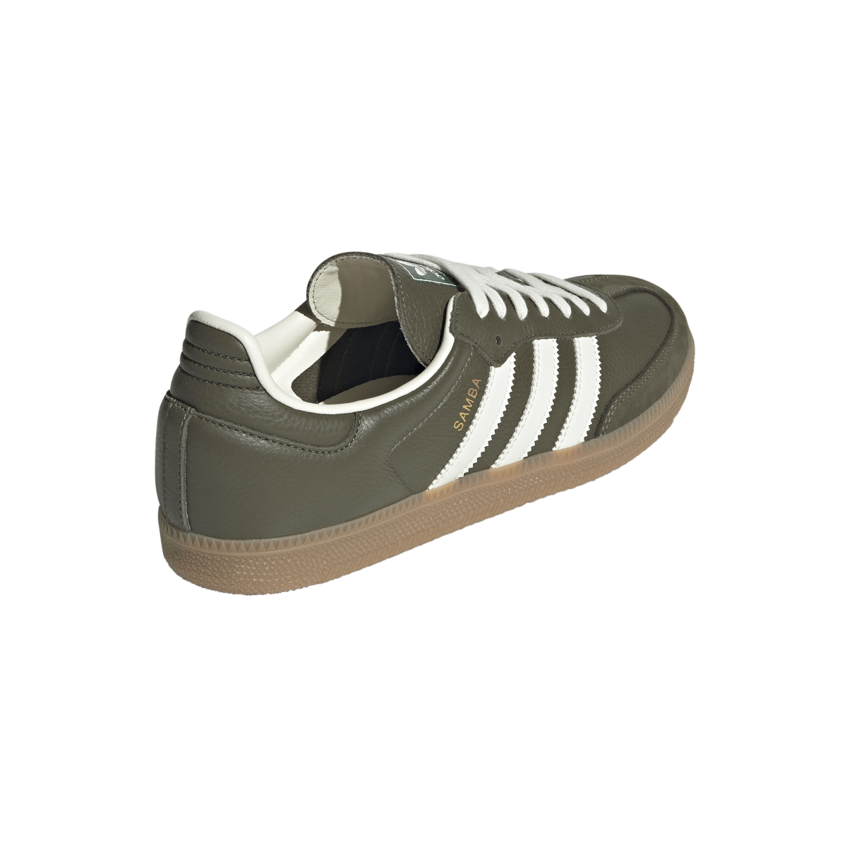 Overkicks - Adidas Samba OG Medium Raw Khaki Gum (JR0890) - vista superior