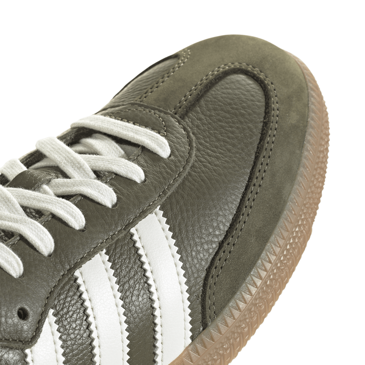 Overkicks - Adidas Samba OG Medium Raw Khaki Gum (JR0890) - detalle