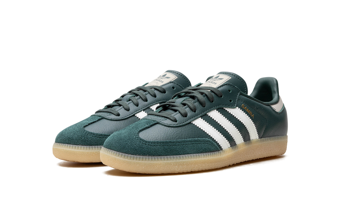 Overkicks - Adidas Samba OG Mineral Green Off White Putty Grey (GS) (JI4469) - imagen 2