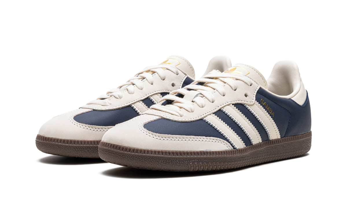 Overkicks - Adidas Samba OG Night Indigo Crew White (IG1968) - vista trasera