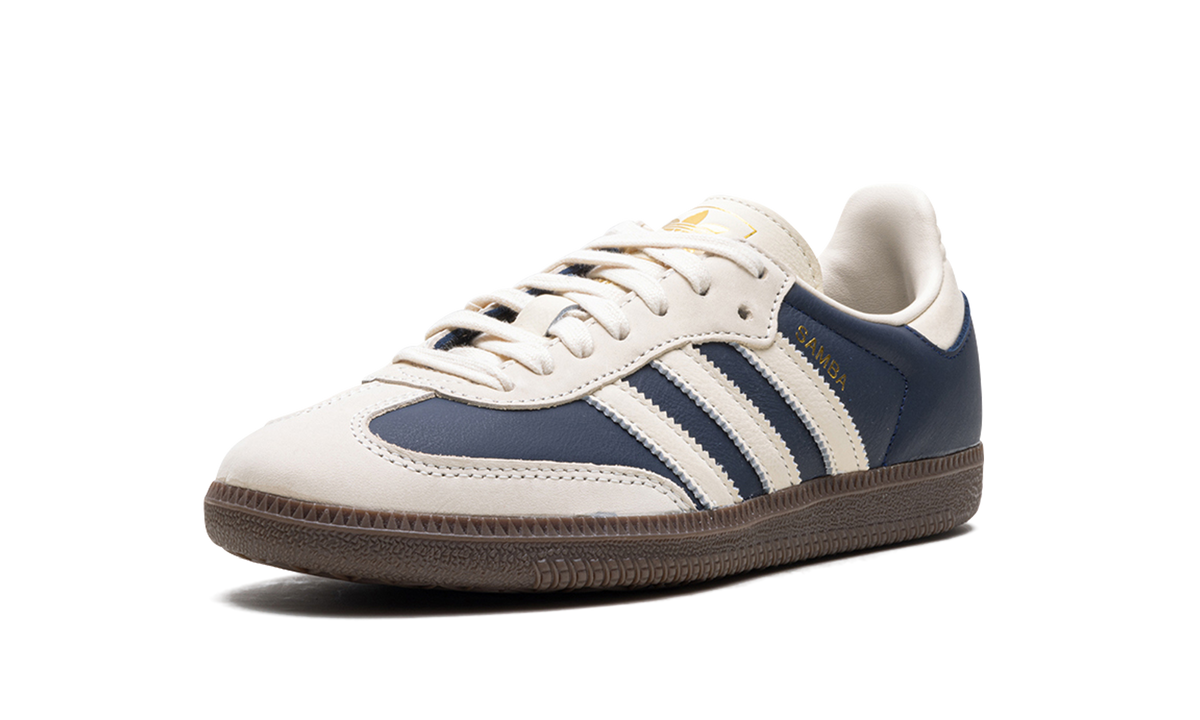 Overkicks - Adidas Samba OG Night Indigo Crew White (IG1968) - detalle suela