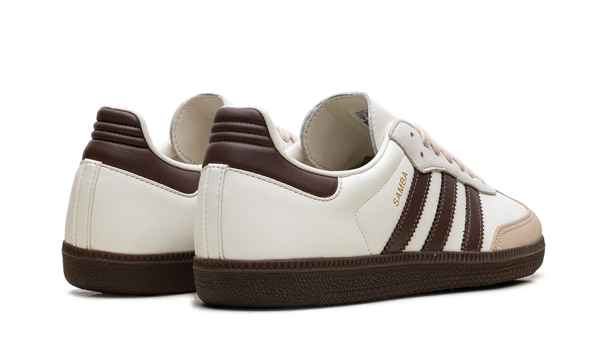 Overkicks - Adidas Samba OG Off White Earth Strata Gum (JR8842) - par completo