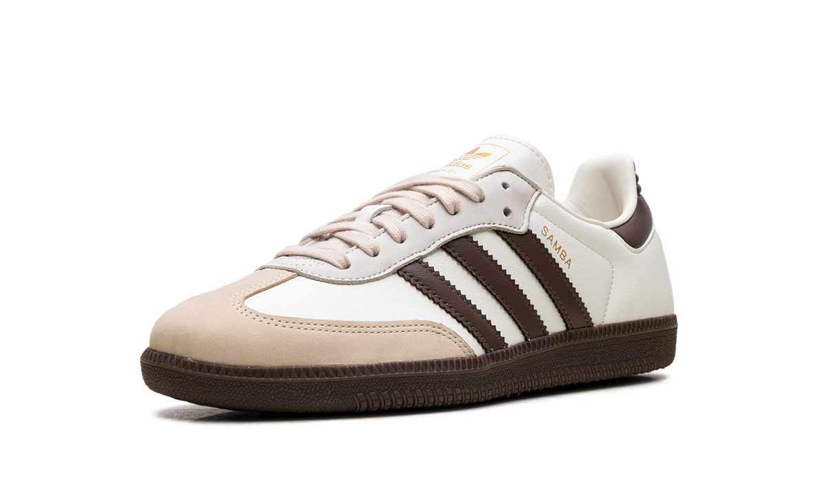 Overkicks - Adidas Samba OG Off White Earth Strata Gum (JR8842) - detalle suela