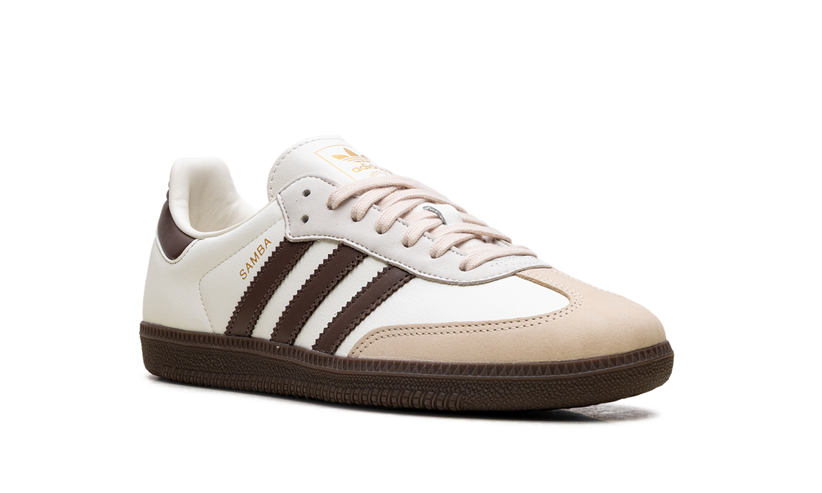 Overkicks - Adidas Samba OG Off White Earth Strata Gum (JR8842) - detalle lateral interior