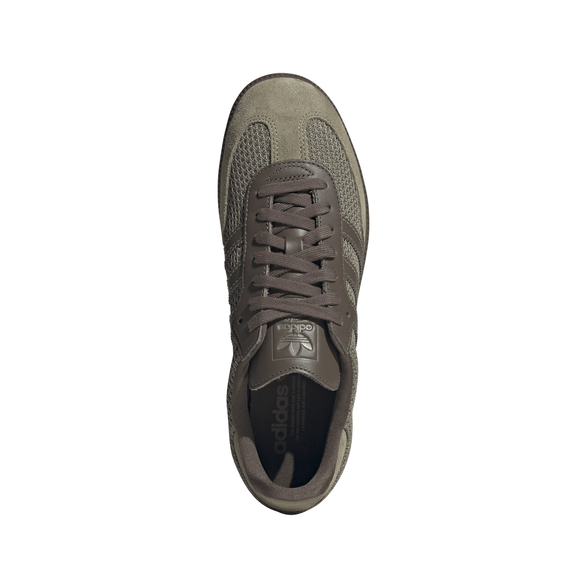 Overkicks - Adidas Samba OG Orbit Green Cargo Brown (JR0885) - par completo