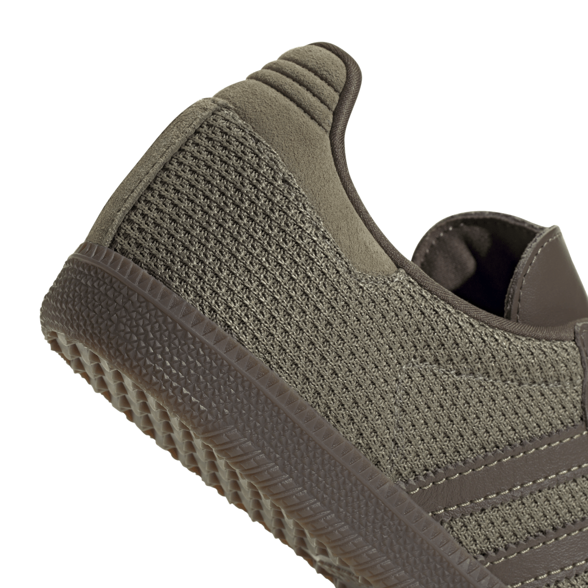 Overkicks - Adidas Samba OG Orbit Green Cargo Brown (JR0885) - detalle lateral interior