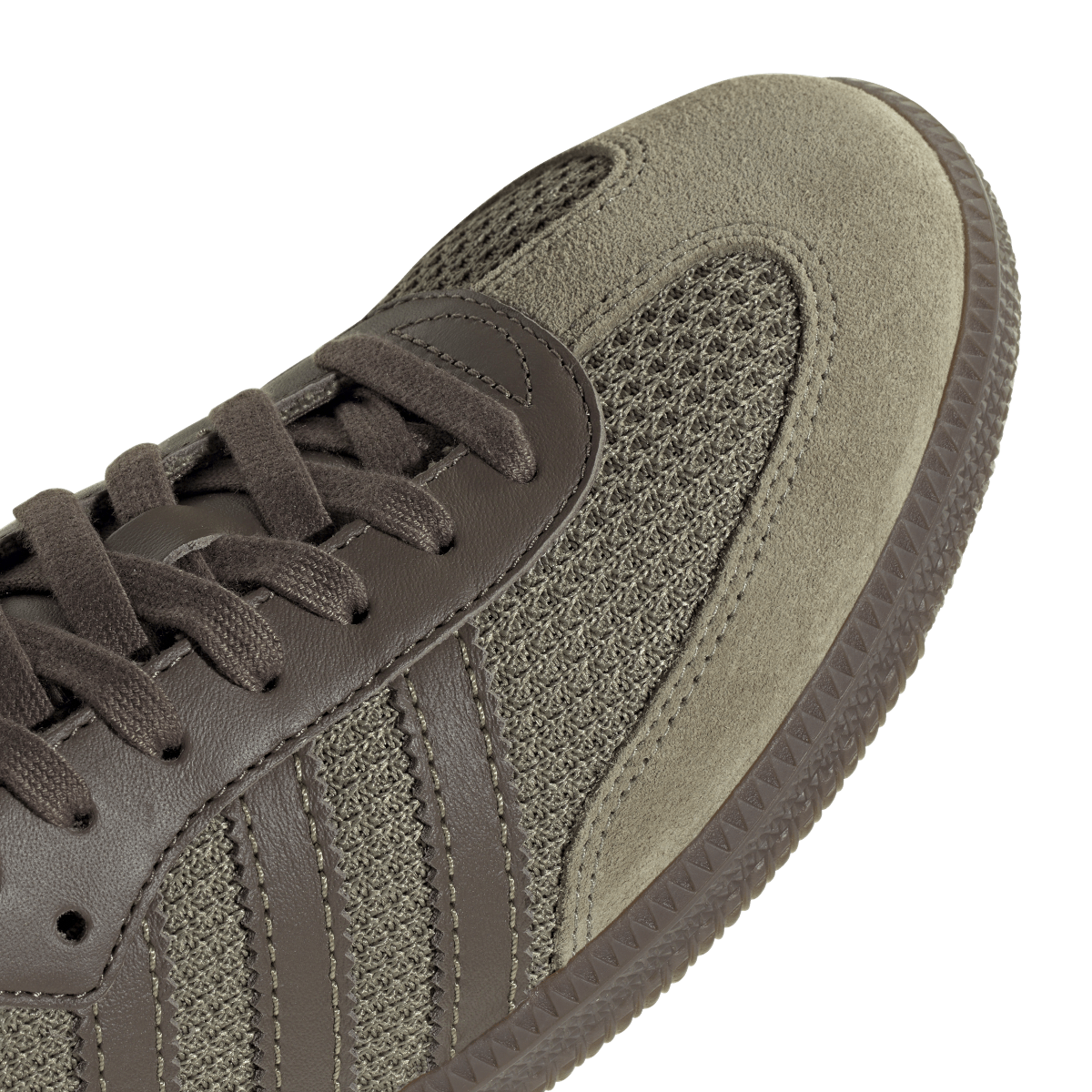 Overkicks - Adidas Samba OG Orbit Green Cargo Brown (JR0885) - detalle