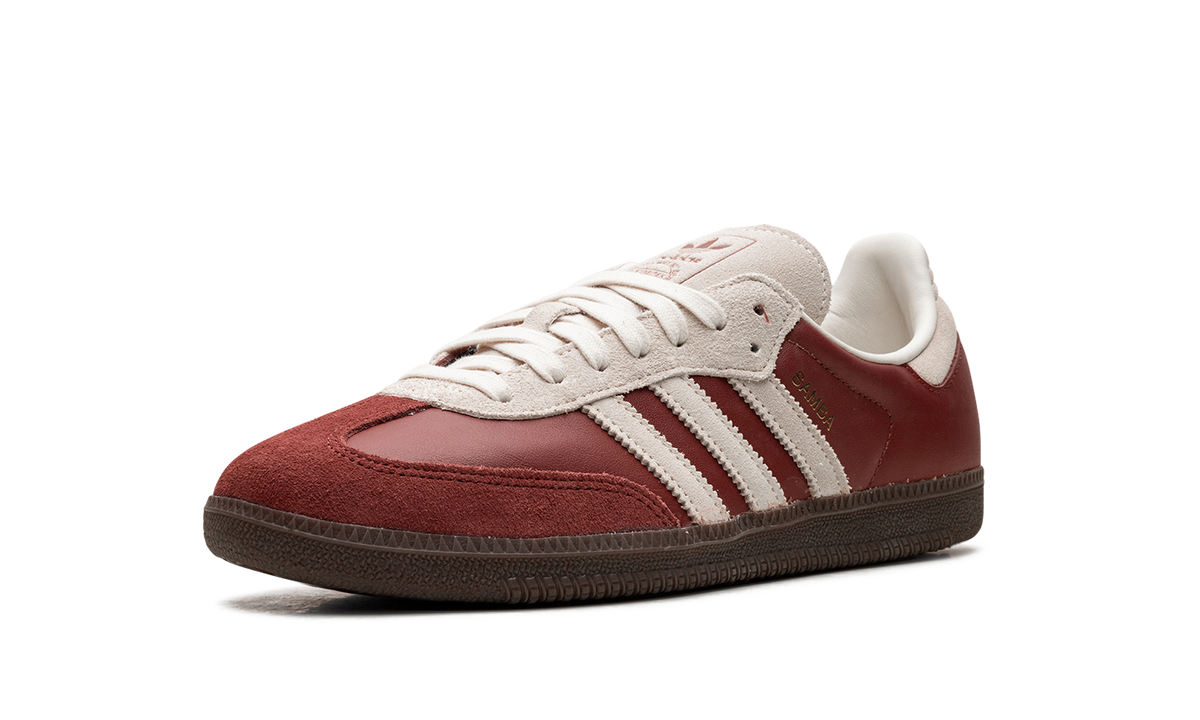 Overkicks - Adidas Samba OG Preloved Ruby Cream White (JI3216) - detalle suela