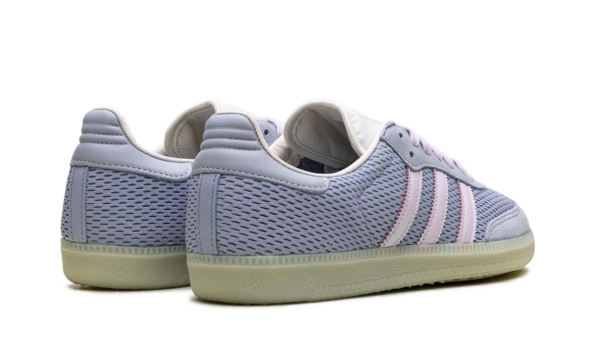 Overkicks - Adidas Samba OG Tactile Blue Ice Lavender (JI3178) - par completo