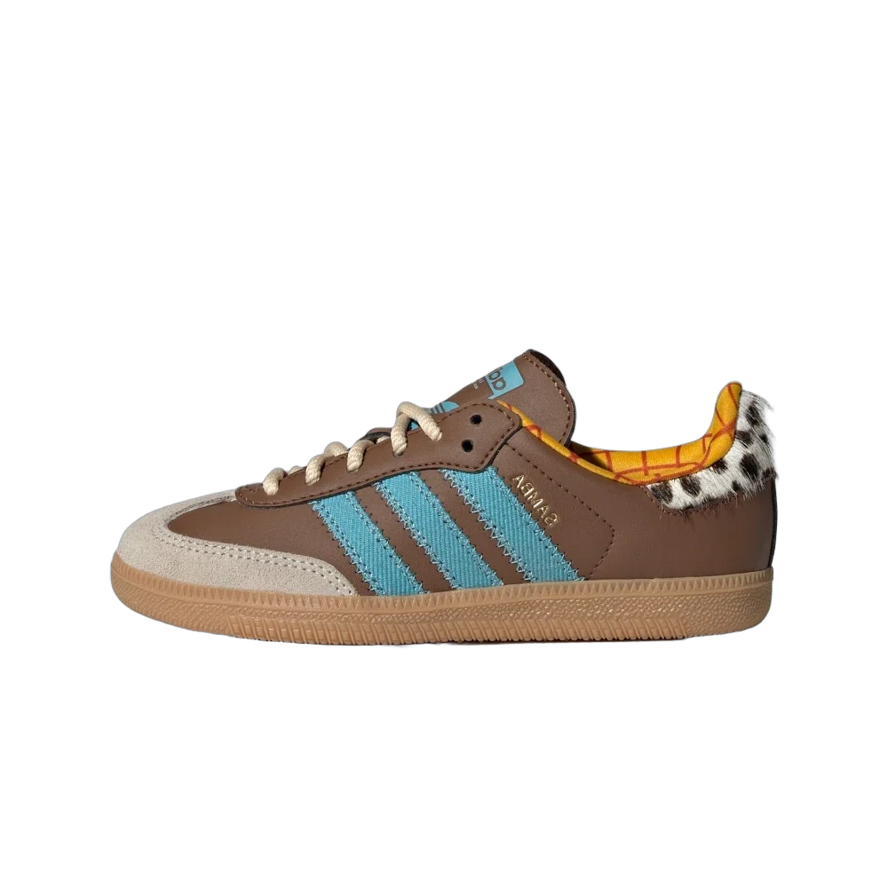 Overkicks - Adidas Samba OG Toy Story Woody (PS) (JI3099) - vista lateral