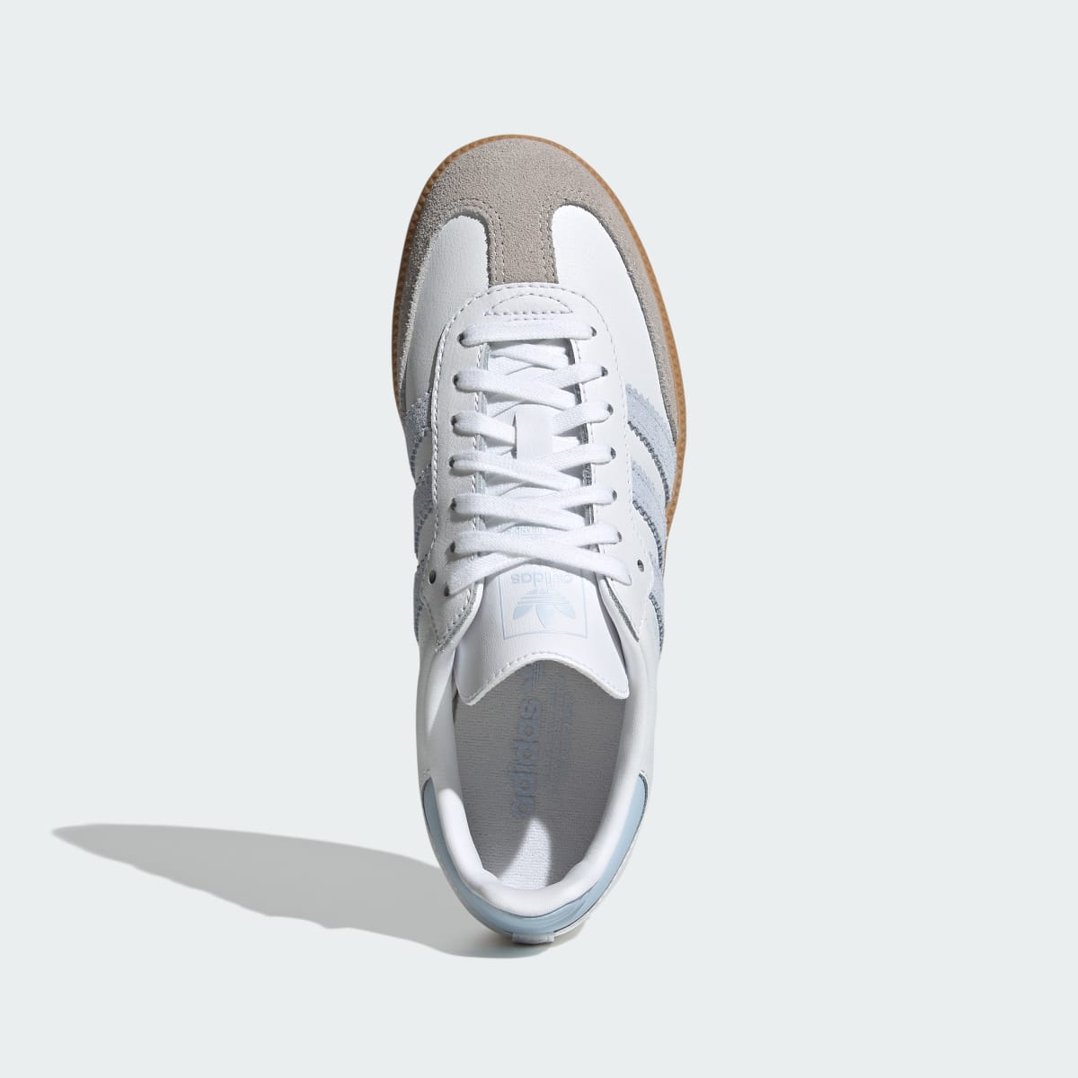 Overkicks - Adidas Samba OG White Crystal Sky Gum (GS) (JQ2019) - imagen 3