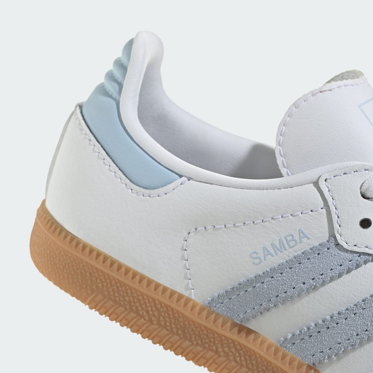 Overkicks - Adidas Samba OG White Crystal Sky Gum (PS) (JQ2025) - imagen 8