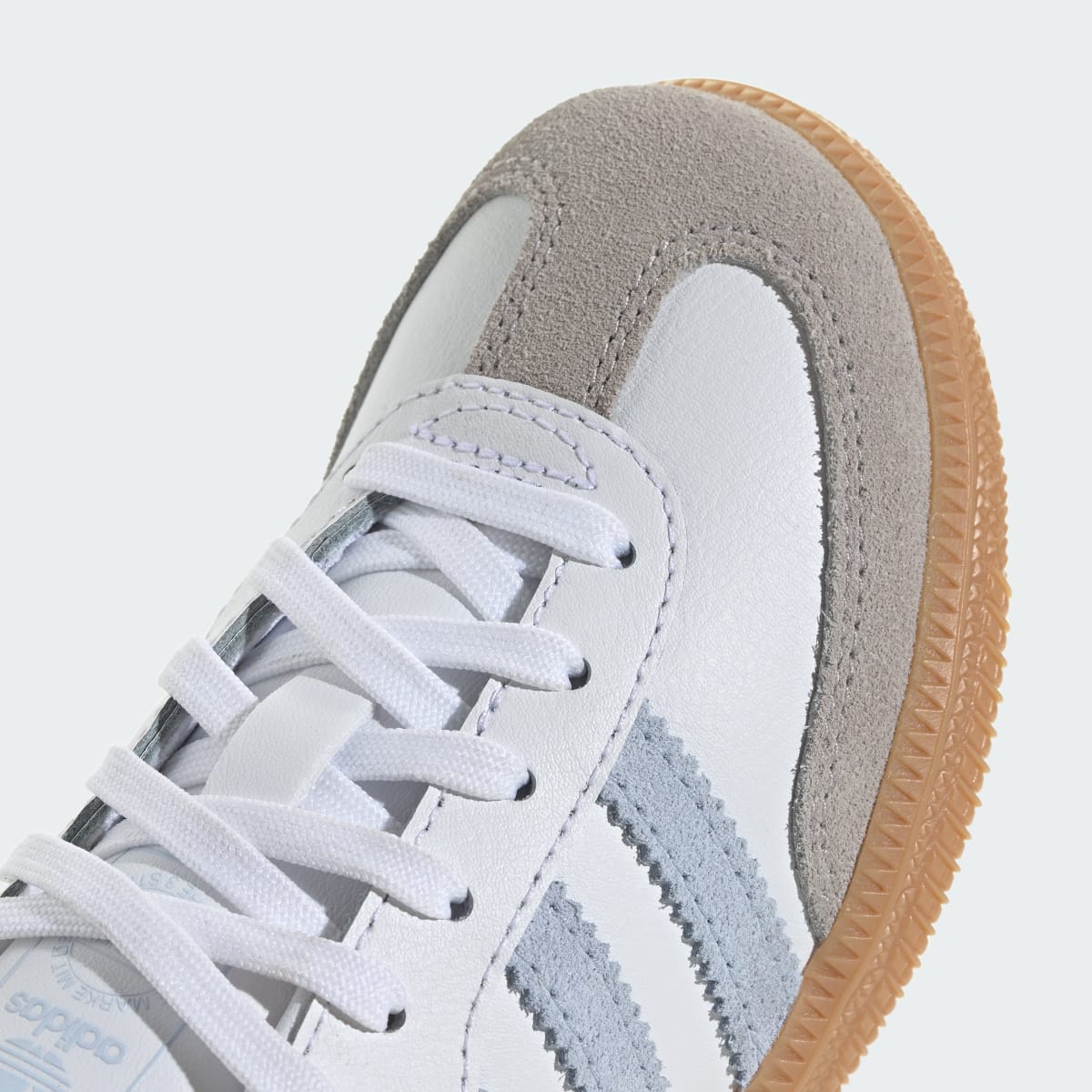 Overkicks - Adidas Samba OG White Crystal Sky Gum (PS) (JQ2025) - imagen 9